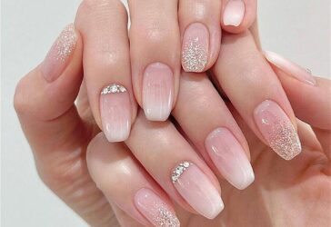 Projekt Paznokci W Kolorze Różowym Francuskim Nail Design Pink